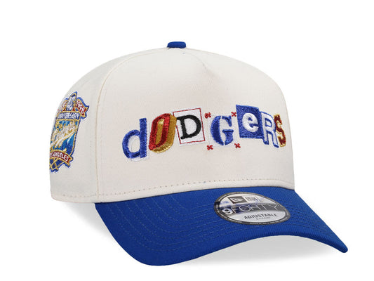 Los Angeles Dodgers 40th Anniversary Script Chrome Two Tone Edition