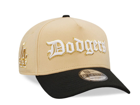 Los Angeles Dodgers Old English Vegas Gold Two Tone Edition